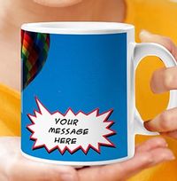Tap to view Speech Bubble Personalised Photo Mug