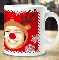 Tap to view Personalised Rudolph Reindeer Photo Mug