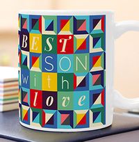 Tap to view Best Son Photo Upload Mug