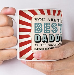 Best Daddy Personalised Photo Mug