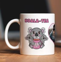 Koala-Tea Mum photo upload Mug