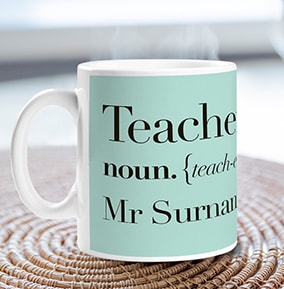 teacher mugs personalised mugs