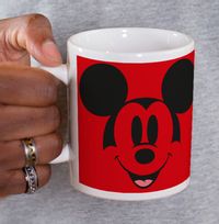 Tap to view Oh Boy Mickey Happy Faces Personalised Mug