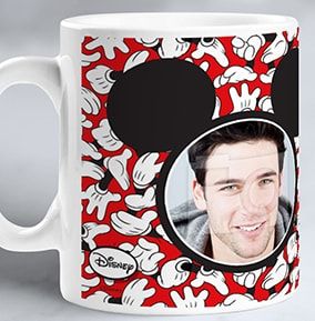 Mickey Mouse Ears Red Mug