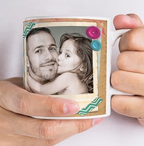 Daddys Little Girl Personalised Mug