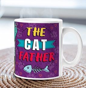 The Cat Father Photo Mug