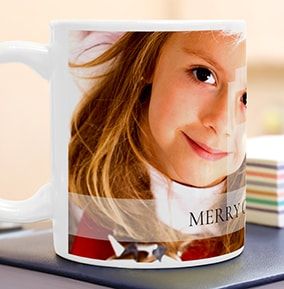 Personalised Mug - Full Photo Upload & Banner