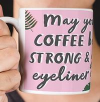 Tap to view Coffee & Eyeliner Photo Mug