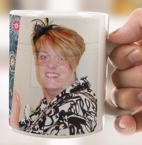 50 Years Loved Female Photo Mug