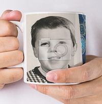 50 Years Loved Male Photo Mug