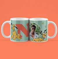 Tap to view Disney Pluto Initial Photo Upload Mug