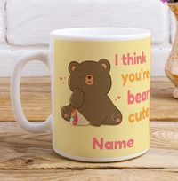 Beary Cute Personalised Mug
