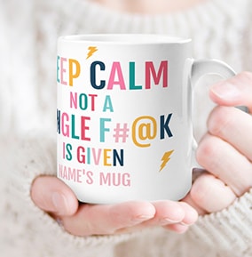 keep calm mugs personalised