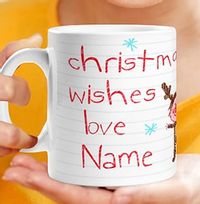 Christmas Wishes Photo Mug