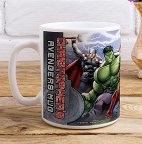 Marvel Avengers Mug - Personalised Group