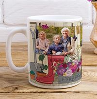 Grandma Gardening Personalised Mug