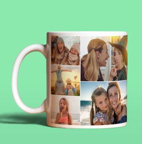 10 Photos Collage Mug