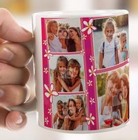 Thank You Mum Multi Photo Personalised Mug