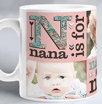 Tap to view N Is For Nana Personalised Mug