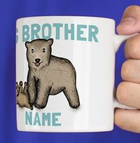 Big Brother Bear Photo Mug