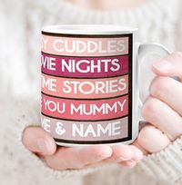 Tap to view Personalised Mum's List Mug