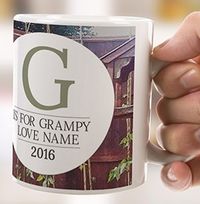 Tap to view Personalised Mug - Photo Upload For Grampy