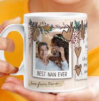 The best Mums get promoted to Nan Photo Mug