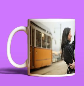 Personalised Mug - Full Photo Upload Polaroids