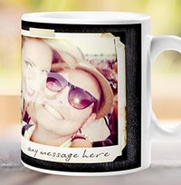 Tap to view 2 Photo Chalk Personalised Mug