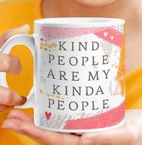 Kind People Thank You Personalised Mug