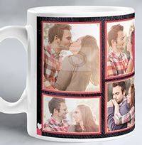 Tap to view Boyfriend Photo Upload Mug - Black & Gold