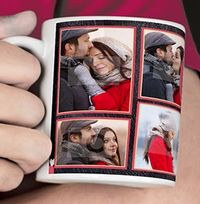 Tap to view Husband Photo Upload Mug - Black Gold