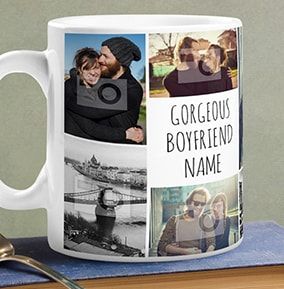 Multi Photo Upload Boyfriend Mug