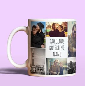 Multi Photo Upload Boyfriend Mug