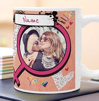 Tap to view Love You Female Photo Mug