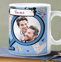 Tap to view Love You Male Photo Mug