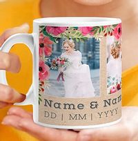Tap to view Oh Happy Day Photo Wedding Mug