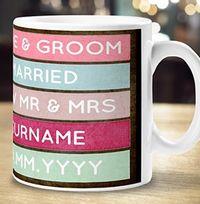 Tap to view The New Mr & Mrs Personalised Wedding Mug