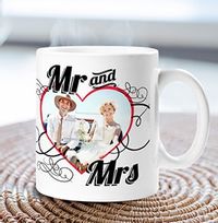 Tap to view Mr & Mrs Heart Photo Wedding Mug