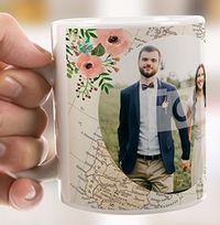Tap to view The Adventure Begins Wedding Photo Mug