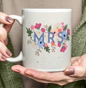 Newlywed Happily Ever After Mug - Mrs