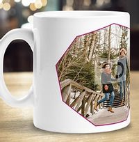 Merry & Bright Photo Upload Personalised Mug