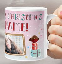 Barley Bear Christmas Personalised Mug