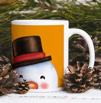Snowbody Snowman Christmas Mug