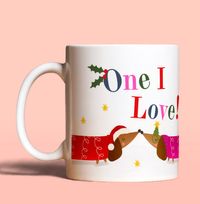 Tap to view One I Love Christmas Heart Mug