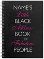 Little Black Book Address Book