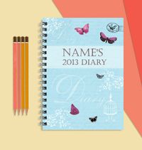 Butterflies & Blossoms 2013 Diary