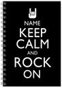 Keep Calm Rock On 2013 Diary