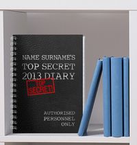 Top Secret 2013 Diary