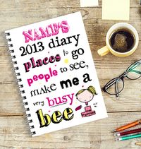 Very Lovely Busy Bee 2013 Diary